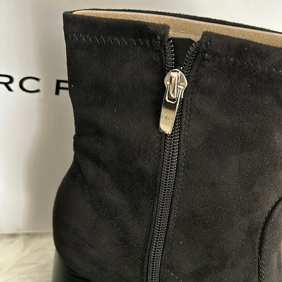 NWT, Marc Fisher blk suede bootie sz 8 1/2 - Picture 8 of 12